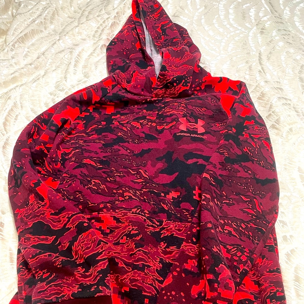 Under Armour, multi red, Youth Large